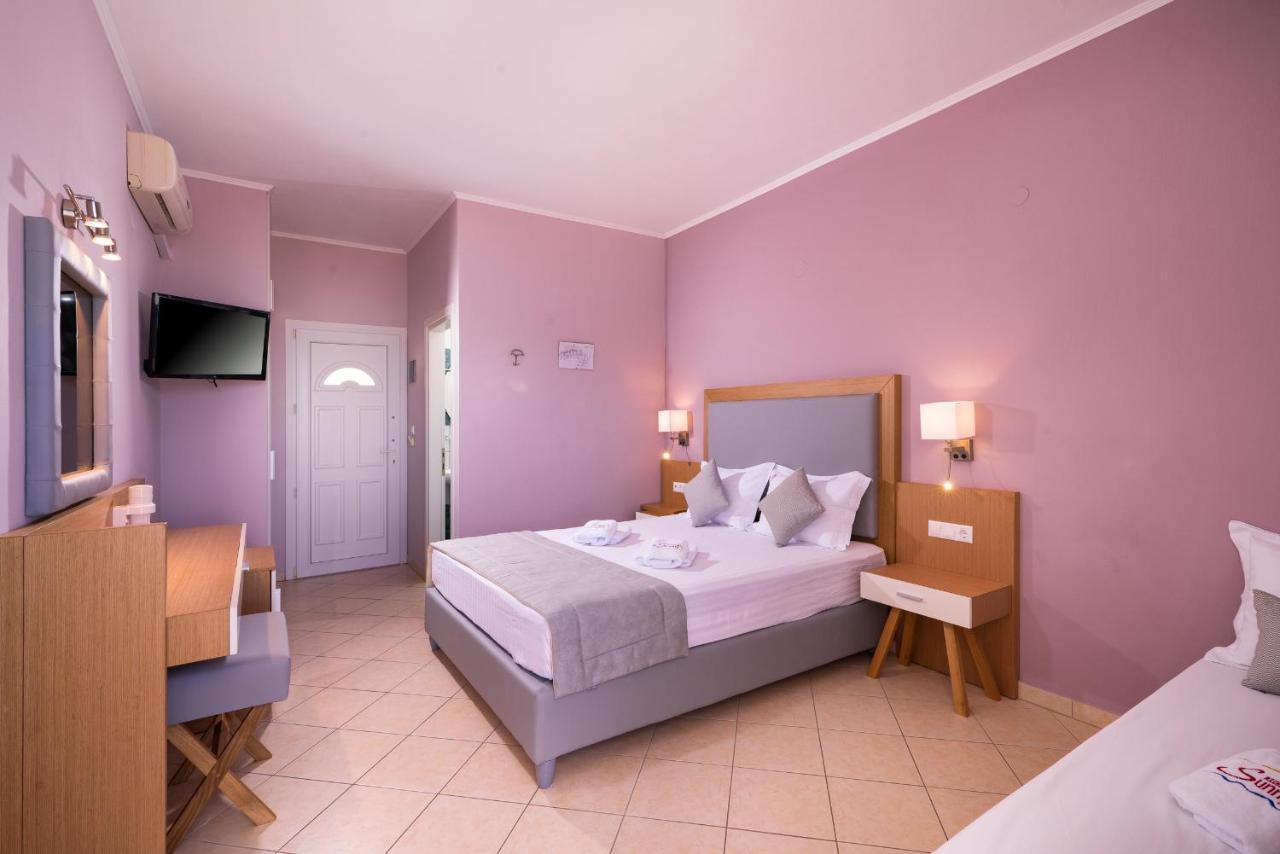 Sunny Hotel Thassos خْريسيا أموذيا المظهر الخارجي الصورة