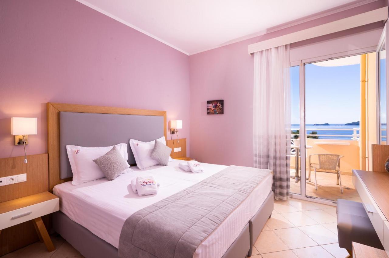 Sunny Hotel Thassos خْريسيا أموذيا المظهر الخارجي الصورة
