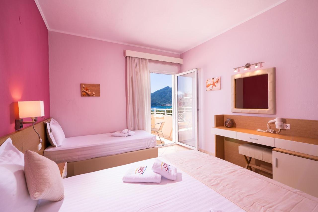 Sunny Hotel Thassos خْريسيا أموذيا المظهر الخارجي الصورة