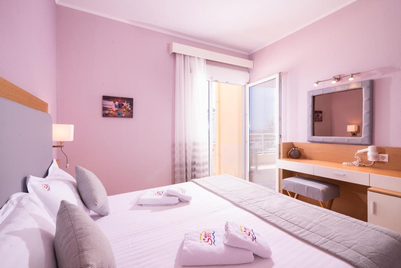 Sunny Hotel Thassos خْريسيا أموذيا المظهر الخارجي الصورة