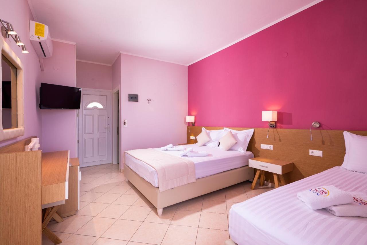 Sunny Hotel Thassos خْريسيا أموذيا المظهر الخارجي الصورة