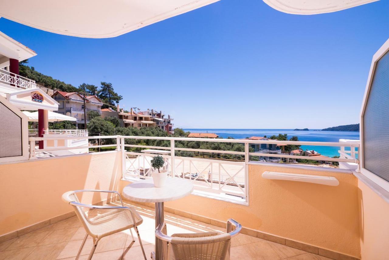 Sunny Hotel Thassos خْريسيا أموذيا المظهر الخارجي الصورة