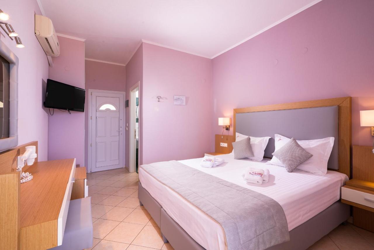 Sunny Hotel Thassos خْريسيا أموذيا المظهر الخارجي الصورة