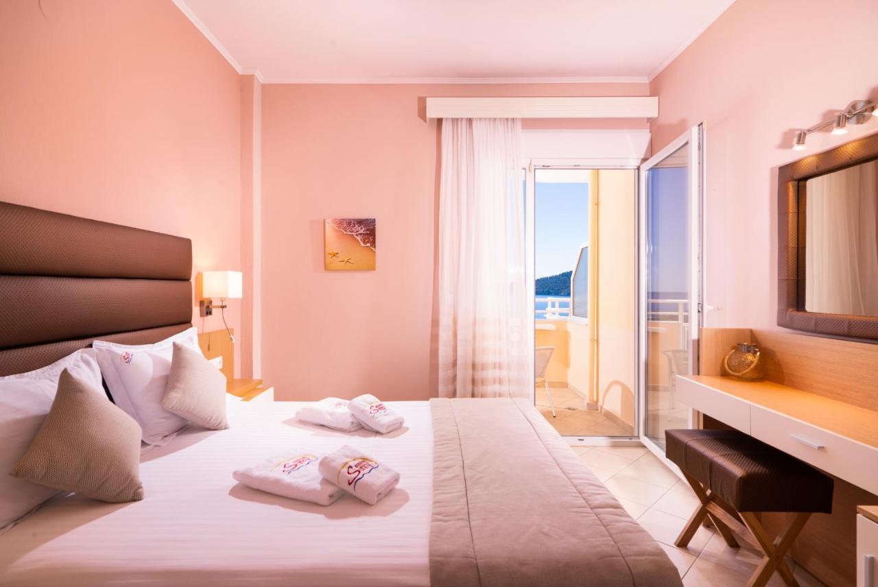 Sunny Hotel Thassos خْريسيا أموذيا المظهر الخارجي الصورة