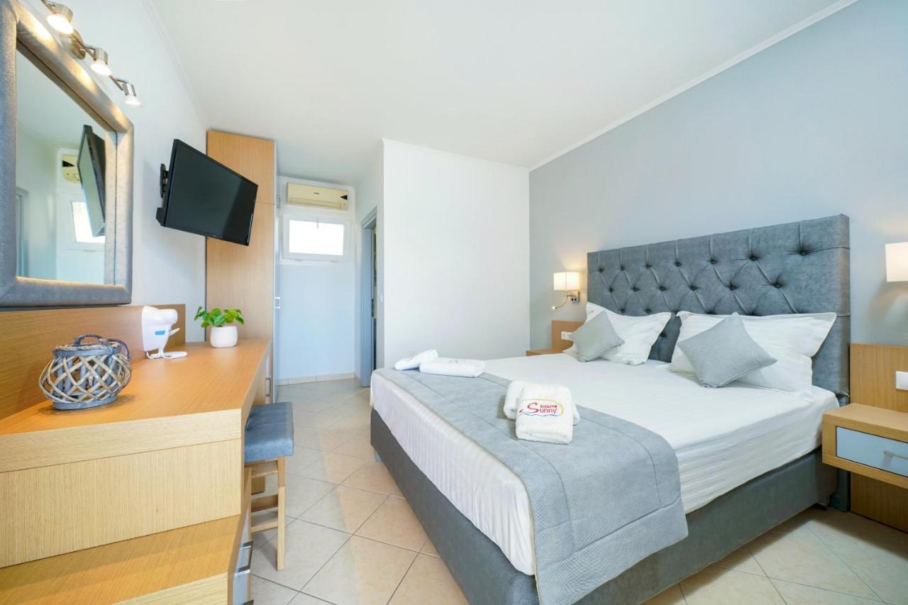 Sunny Hotel Thassos خْريسيا أموذيا المظهر الخارجي الصورة