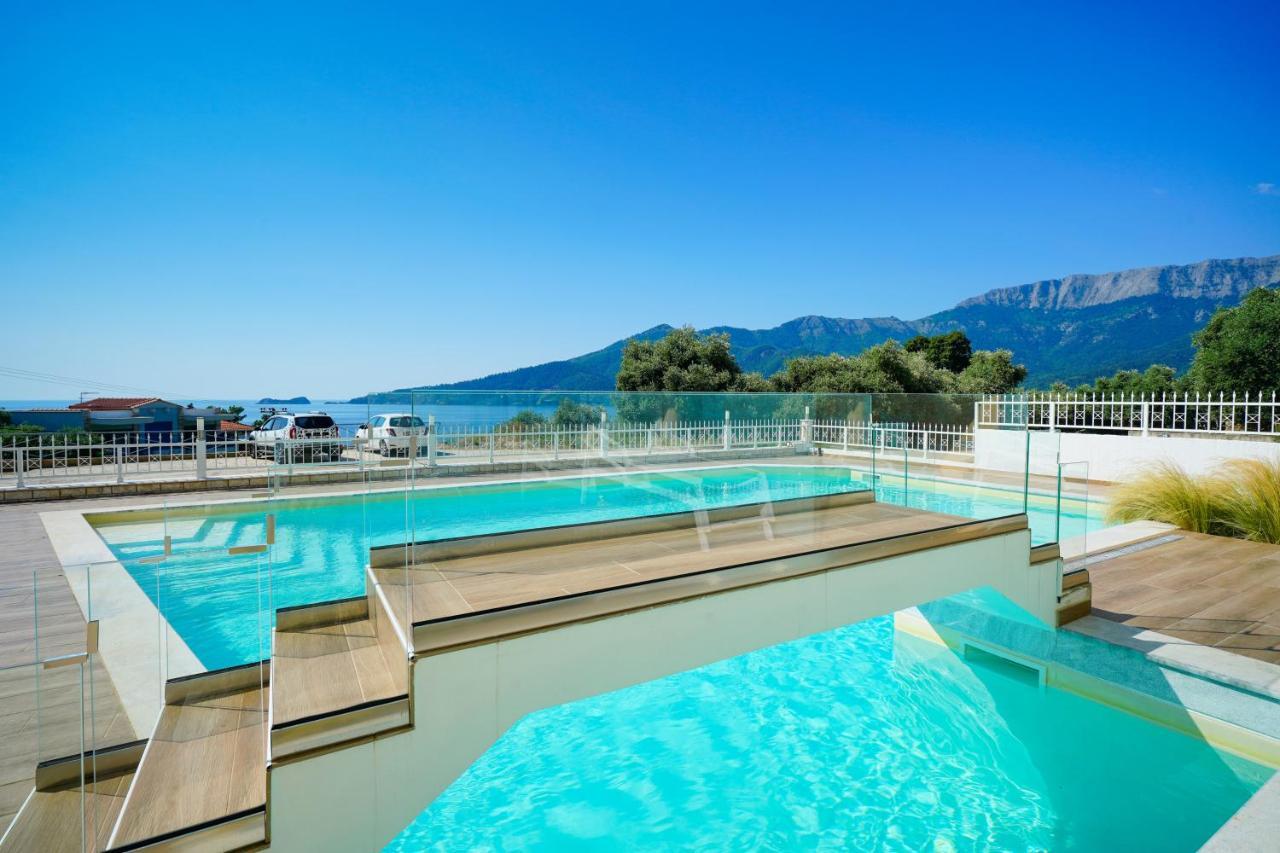 Sunny Hotel Thassos خْريسيا أموذيا المظهر الخارجي الصورة