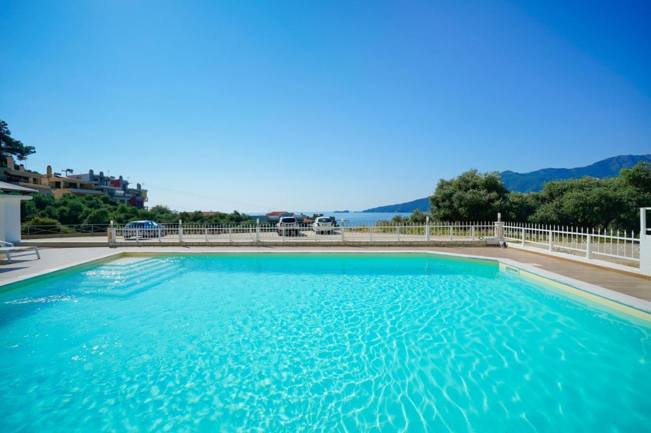 Sunny Hotel Thassos خْريسيا أموذيا المظهر الخارجي الصورة