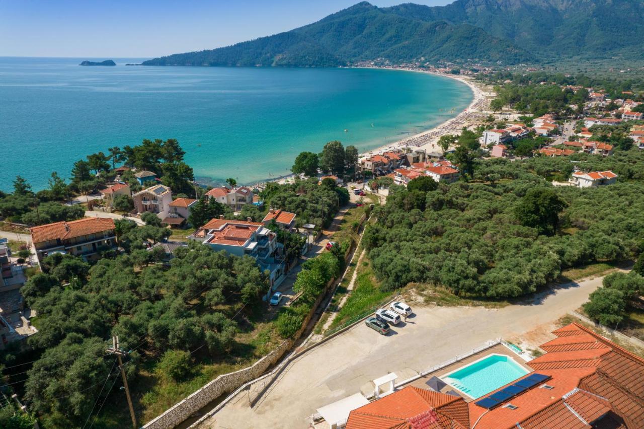 Sunny Hotel Thassos خْريسيا أموذيا المظهر الخارجي الصورة