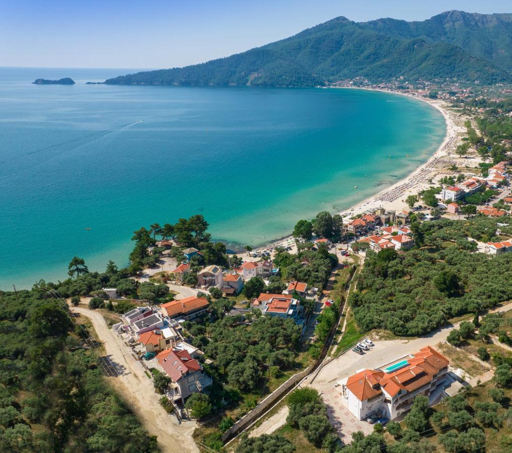 Sunny Hotel Thassos خْريسيا أموذيا المظهر الخارجي الصورة