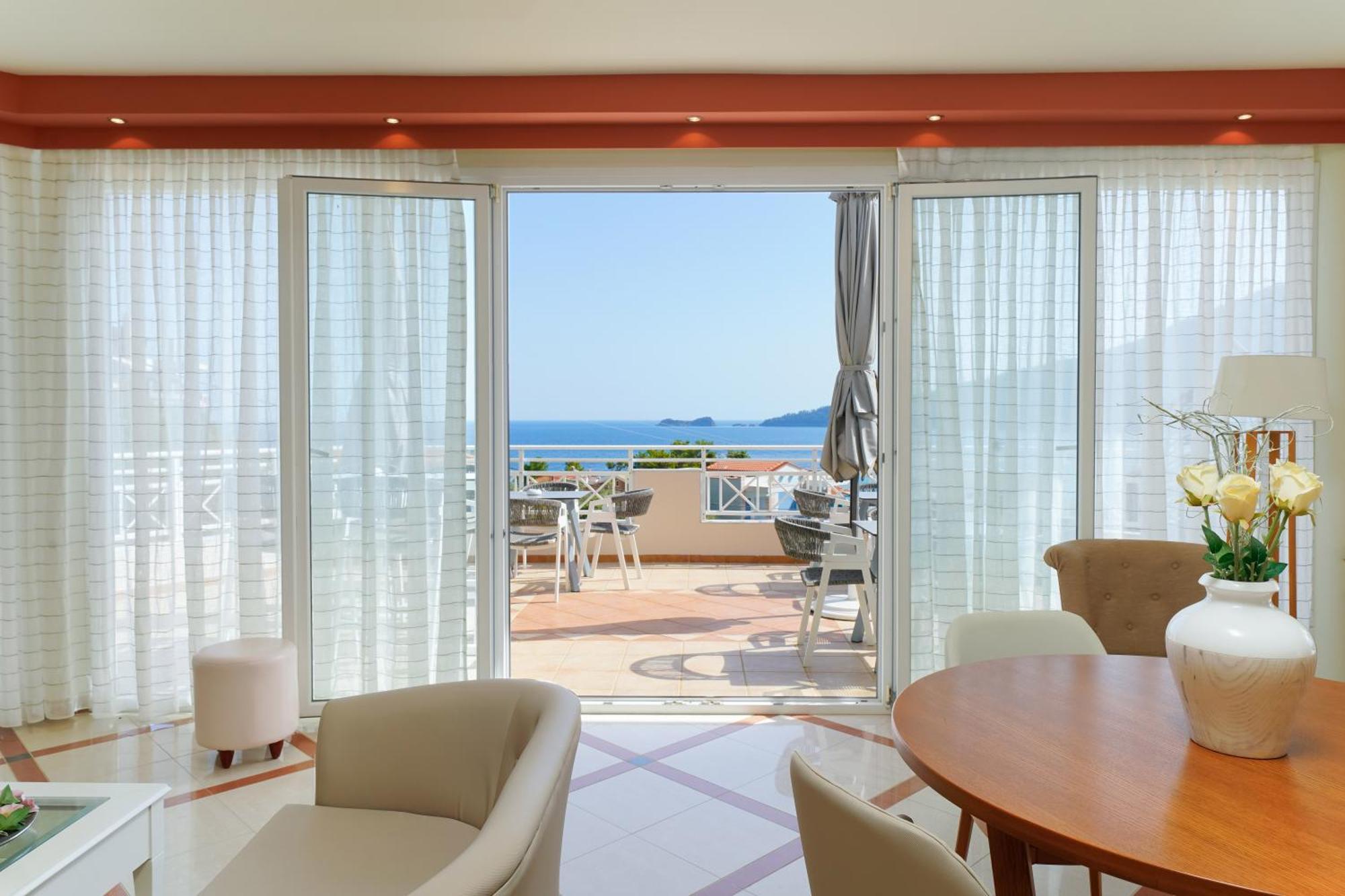Sunny Hotel Thassos خْريسيا أموذيا المظهر الخارجي الصورة