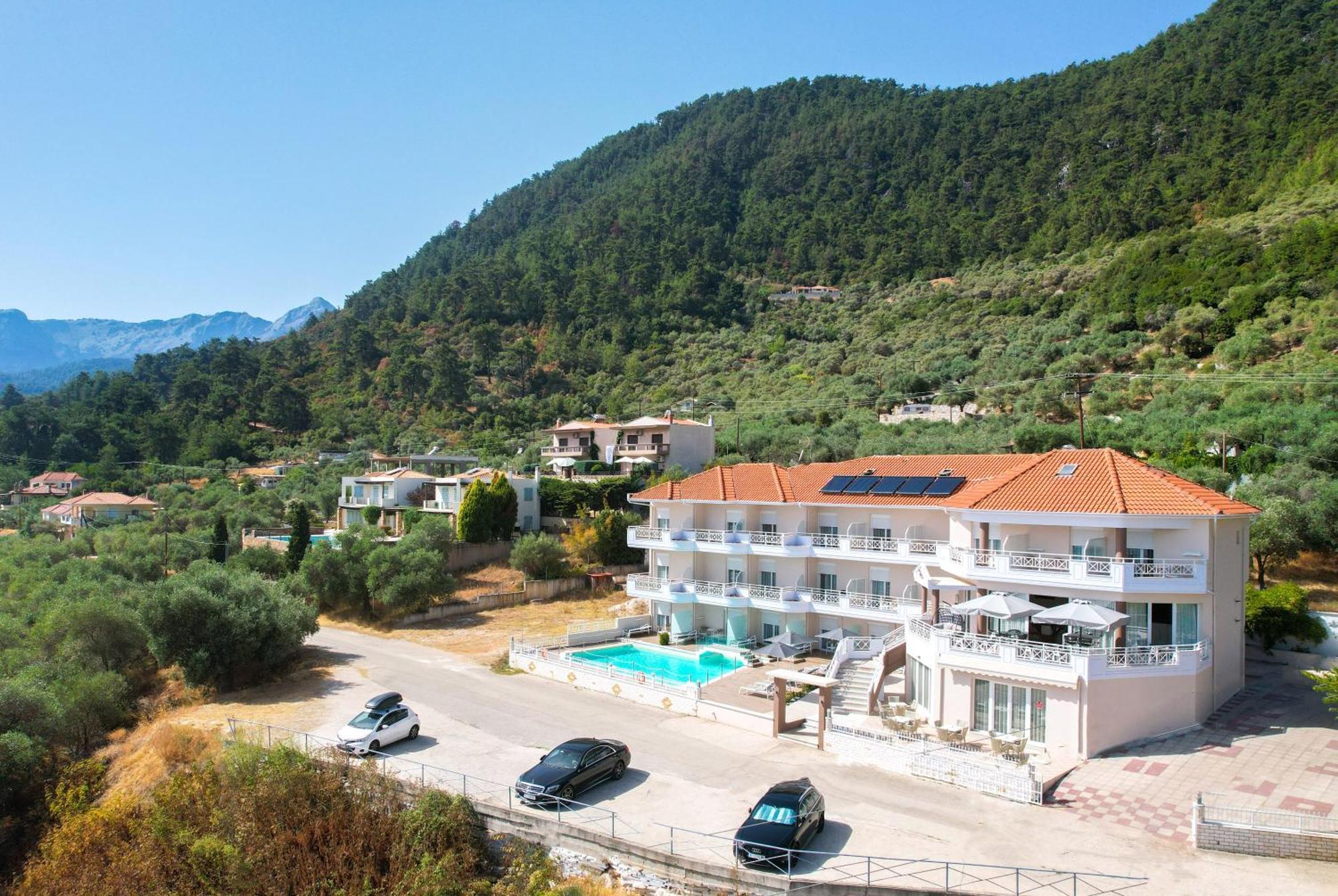 Sunny Hotel Thassos خْريسيا أموذيا المظهر الخارجي الصورة
