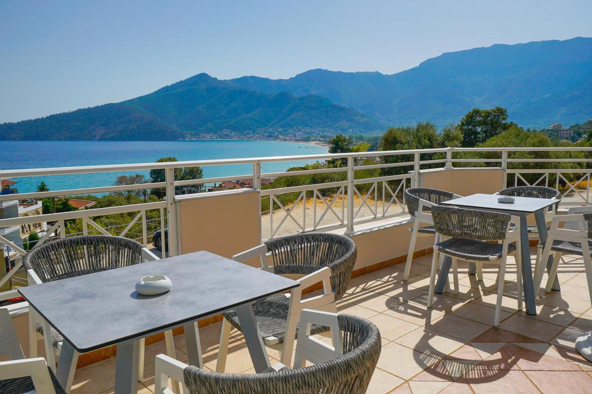 Sunny Hotel Thassos خْريسيا أموذيا المظهر الخارجي الصورة
