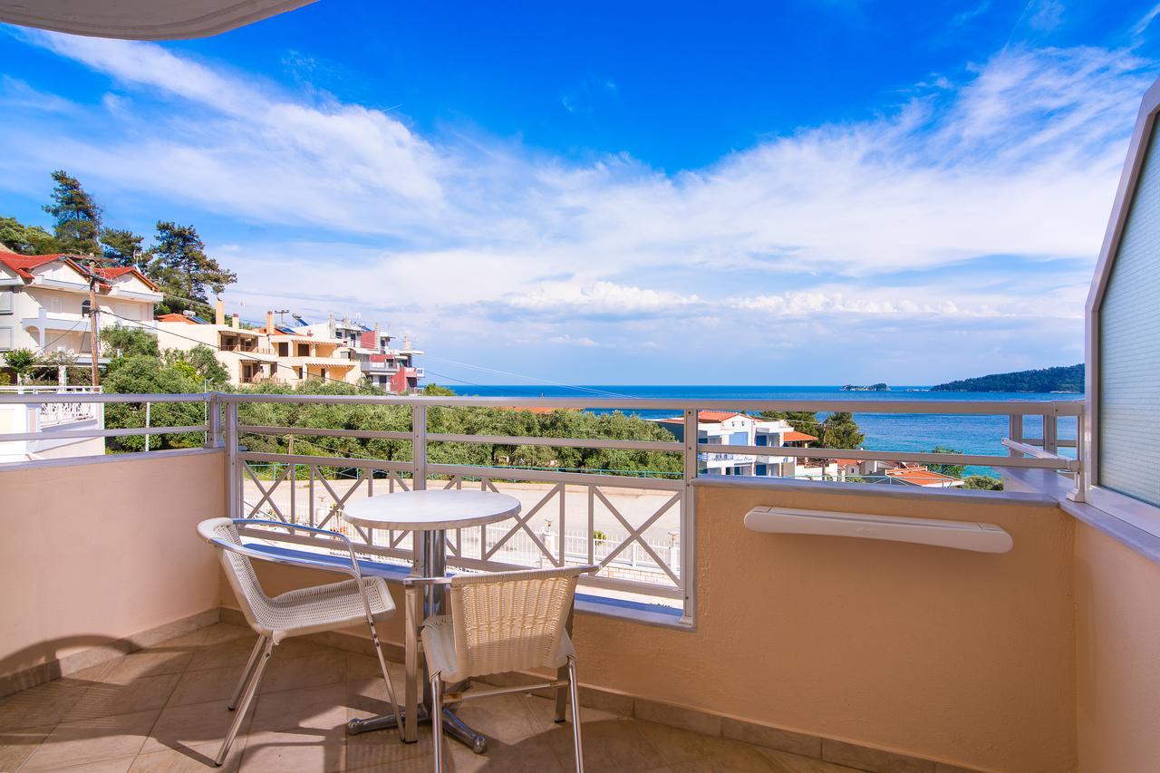 Sunny Hotel Thassos خْريسيا أموذيا المظهر الخارجي الصورة
