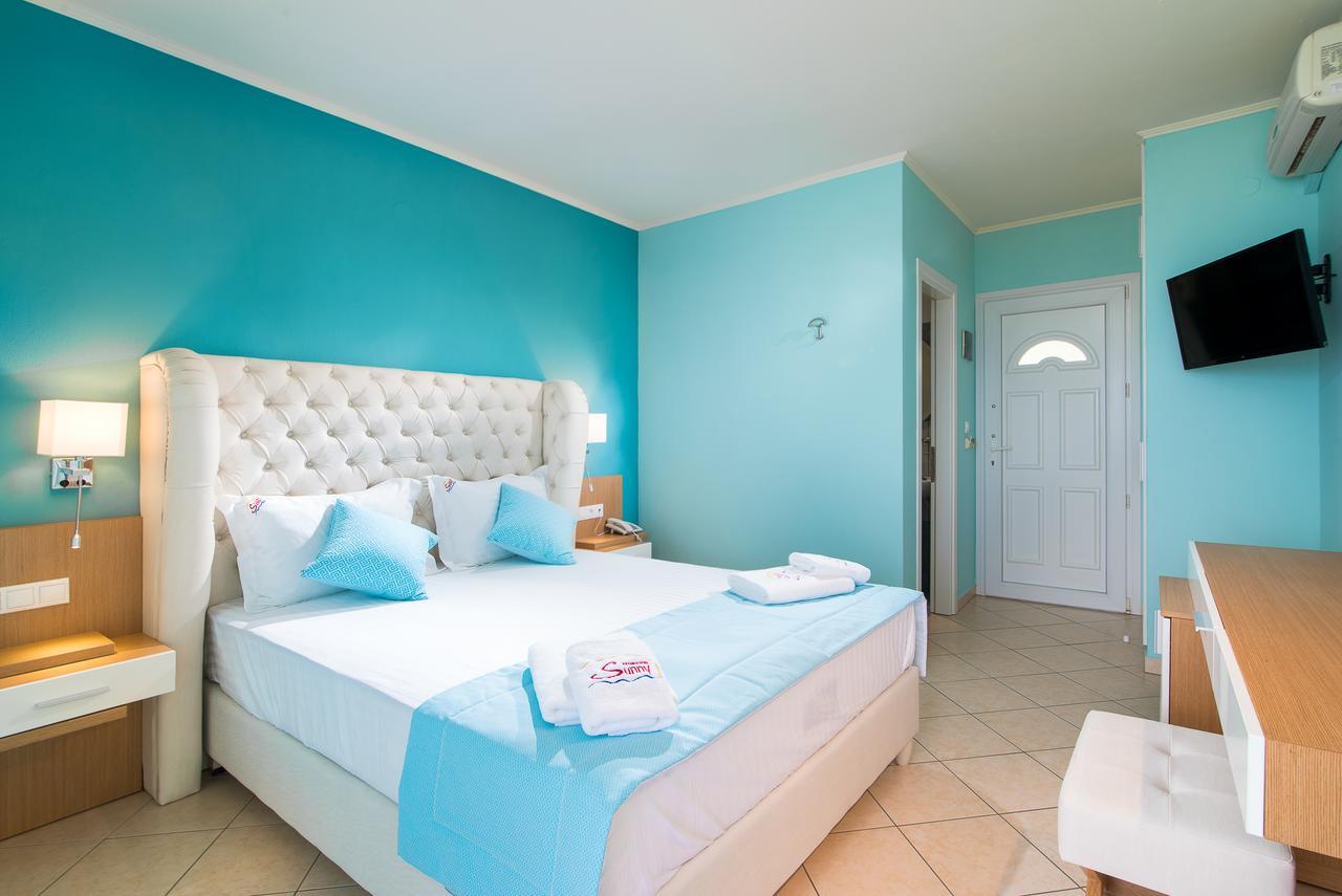 Sunny Hotel Thassos خْريسيا أموذيا المظهر الخارجي الصورة