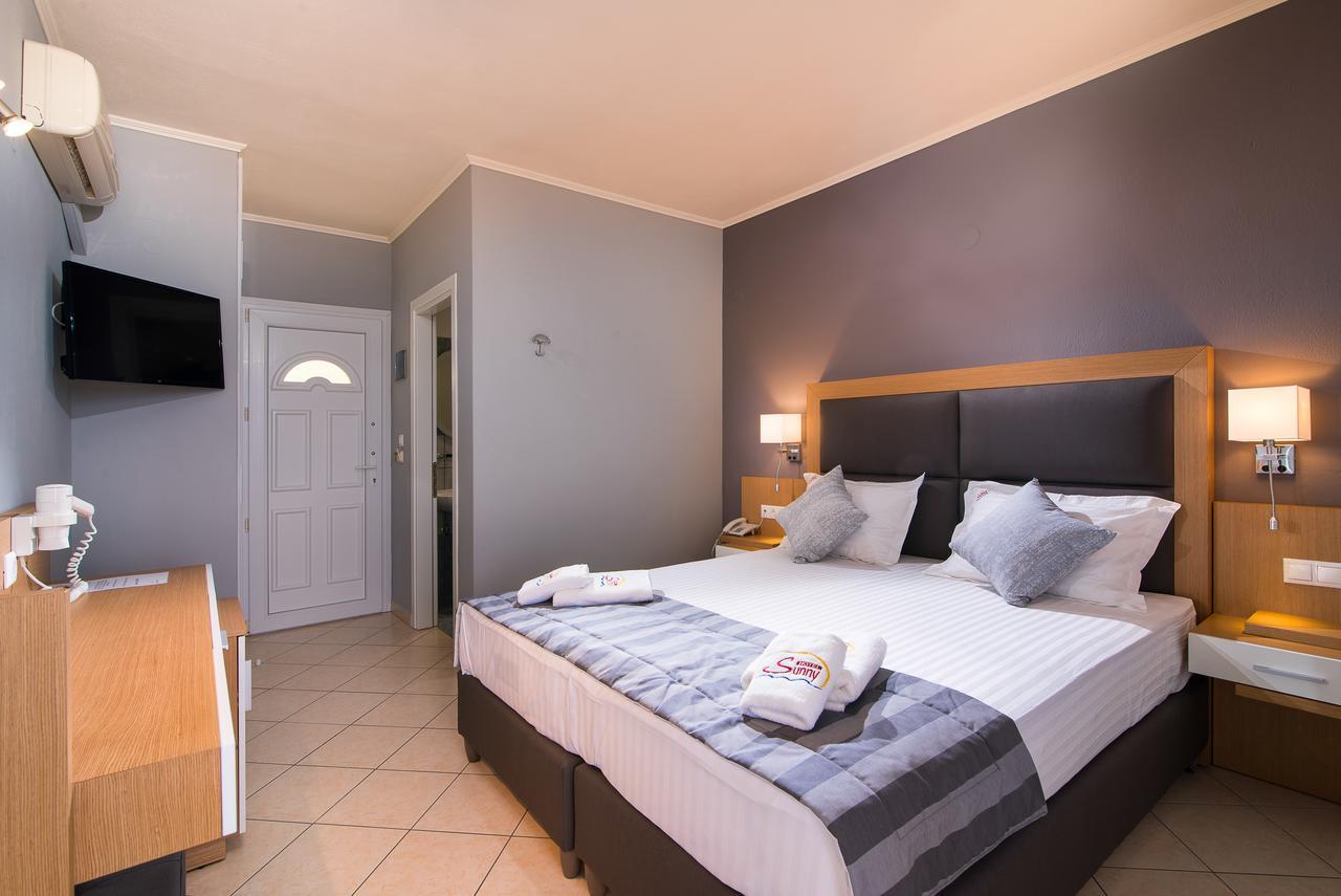 Sunny Hotel Thassos خْريسيا أموذيا المظهر الخارجي الصورة