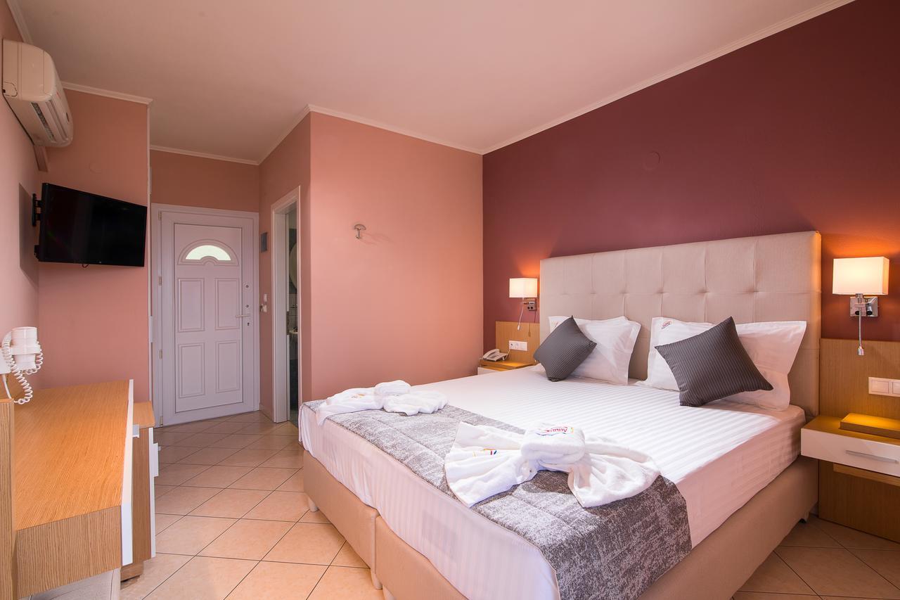 Sunny Hotel Thassos خْريسيا أموذيا المظهر الخارجي الصورة