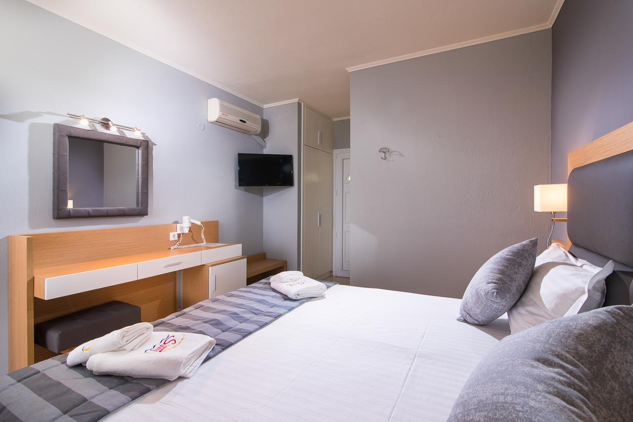 Sunny Hotel Thassos خْريسيا أموذيا المظهر الخارجي الصورة
