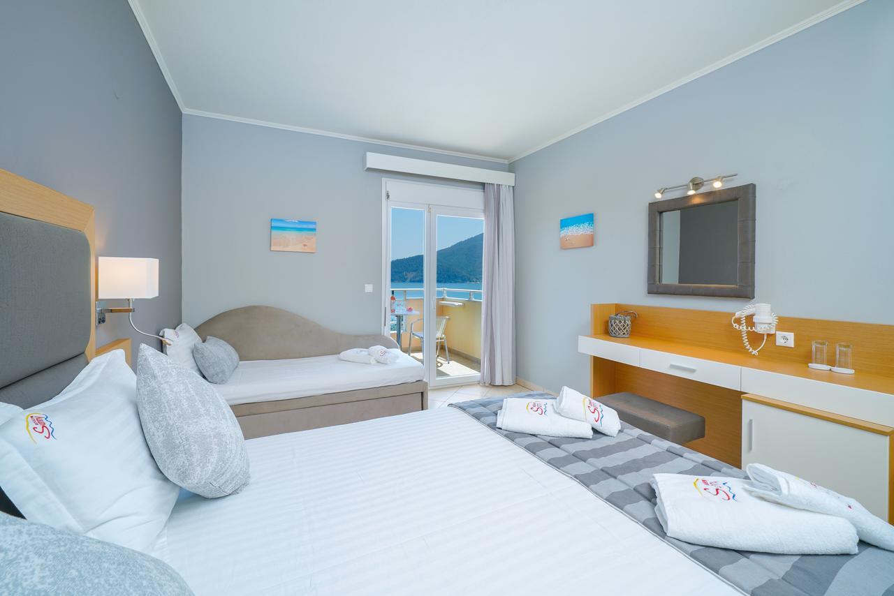 Sunny Hotel Thassos خْريسيا أموذيا المظهر الخارجي الصورة